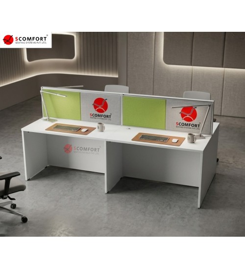 Scomfort SC-WRT 32 Office Sharing Workstation with 35 MM Partition